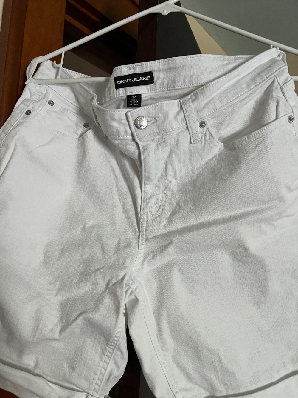 DKNY White Slim Men’s Jeans